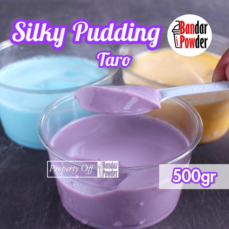 Bubuk Silky Pudding Taro 500gr