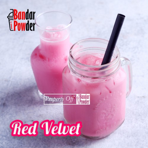Red Velvet Bubuk Minuman Bandar Powder - Bandar Powder