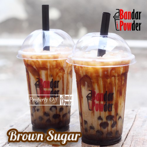 brown sugar liquid gula aren cair bandar powder bubble drink milk tea - Bandar Powder