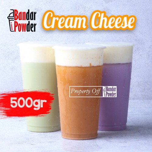 cream cheese jual bubuk minuman topping bandar powder 500gr - Bandar Powder