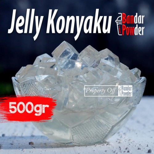 jelly konyaku bandar powder 500gr - Bandar Powder