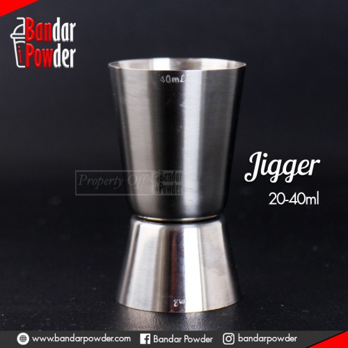 jigger 20-40 ml bandar powder jual gelas takar - Bandar Powder