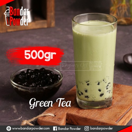 jual bubuk green tea 500gr powder termurah di indonesia jakarta tangerang bandung depok semarang palembang medan jogja bekasi surabaya makassar - Bandar Powder