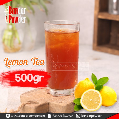 lemon TEA JUAL BUBUK MINUMAN BANDAR POWDER 500gr enak - Bandar Powder
