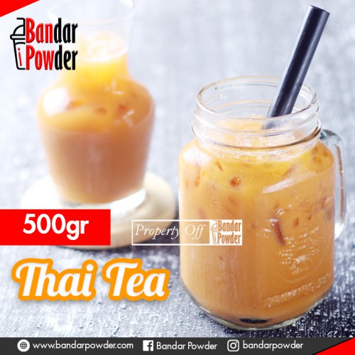 thai tea bandar powder jual bubuk minuman 500gr termurah - Bandar Powder