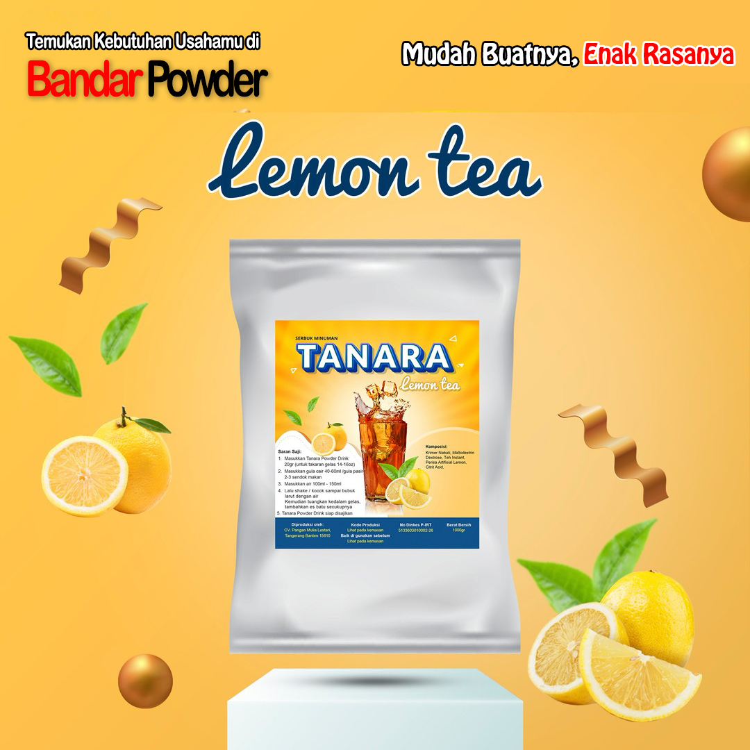 Bubuk Minuman Lemon Tea Mix 1