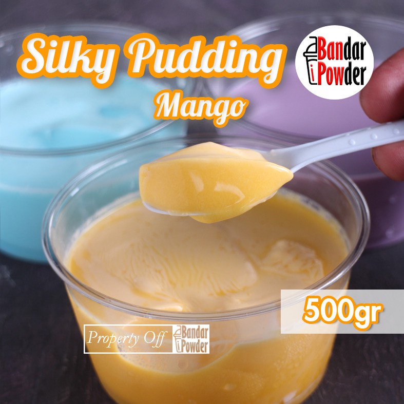 Bubuk Silky Pudding Mango 500gr