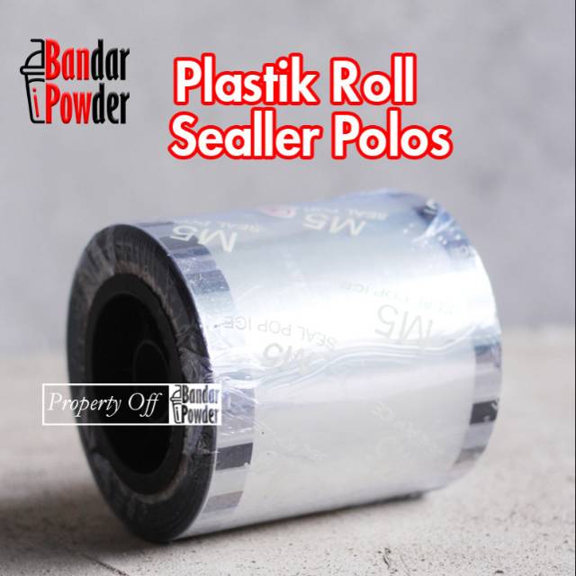 Plastik Lid Sealer roll polos Merk Amigo / M5