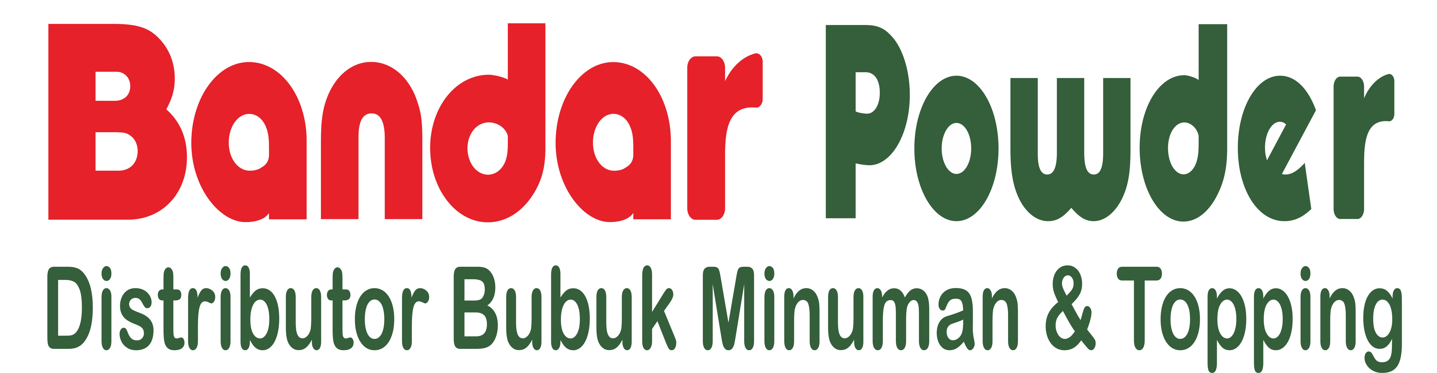 bandar powder - distributor bubuk minuman dan topping di indonesia - logo panjang