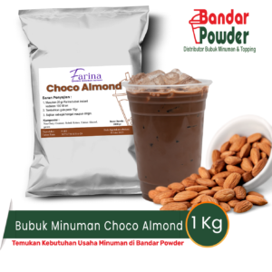 bubuk minuman Choco Almond 1kg - Merek farina - Farina serbuk minuman cokelat almond sangat direkomendasikan untuk usaha minuman