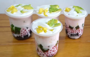 resep membuat es teller kental - distributor bubuk minuman