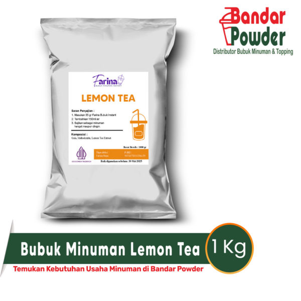 Lemon Tea Powder Mix - Gambar 2